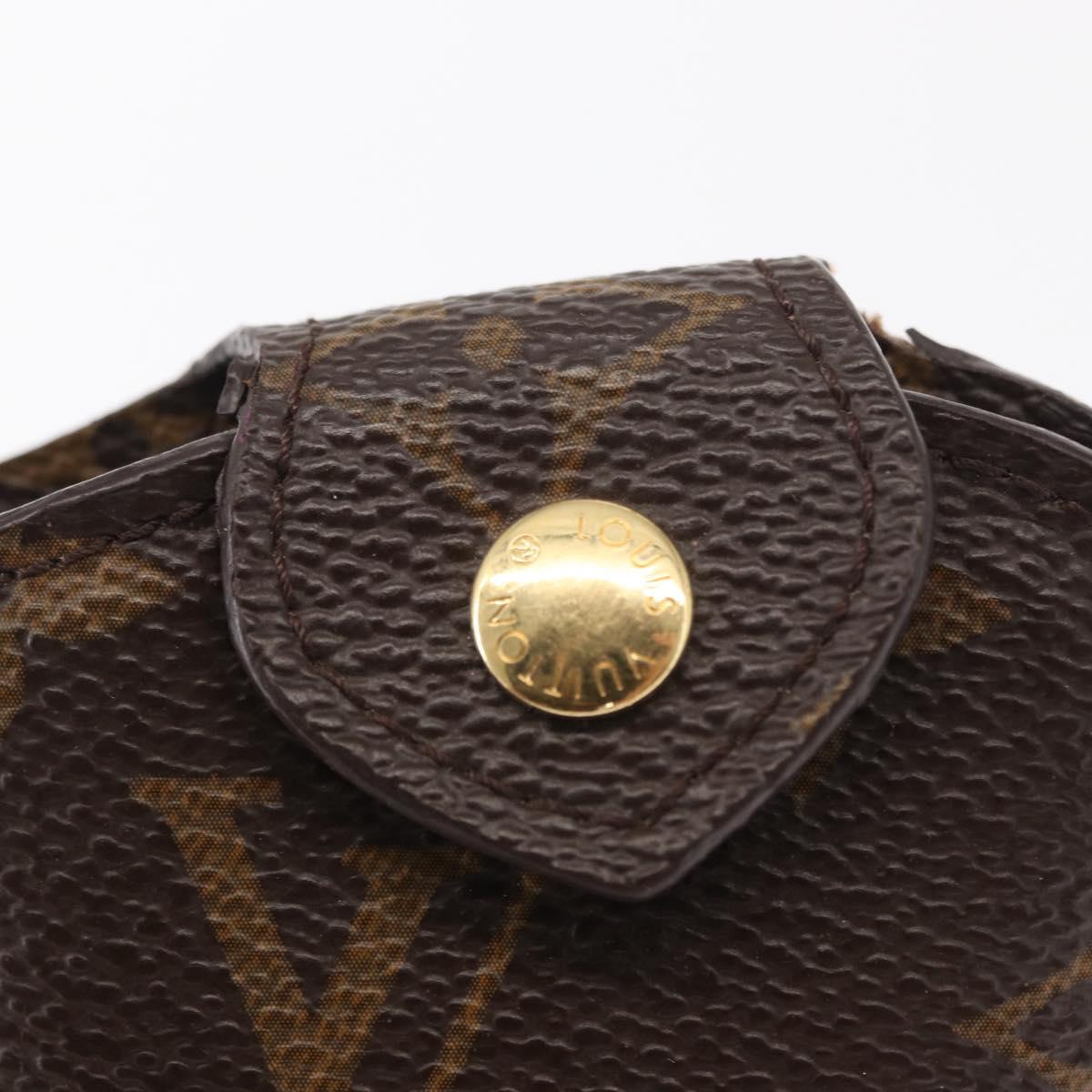 LOUIS VUITTON Monogram Etui Lunette PM Glasses Case M66545 LV Auth 154969