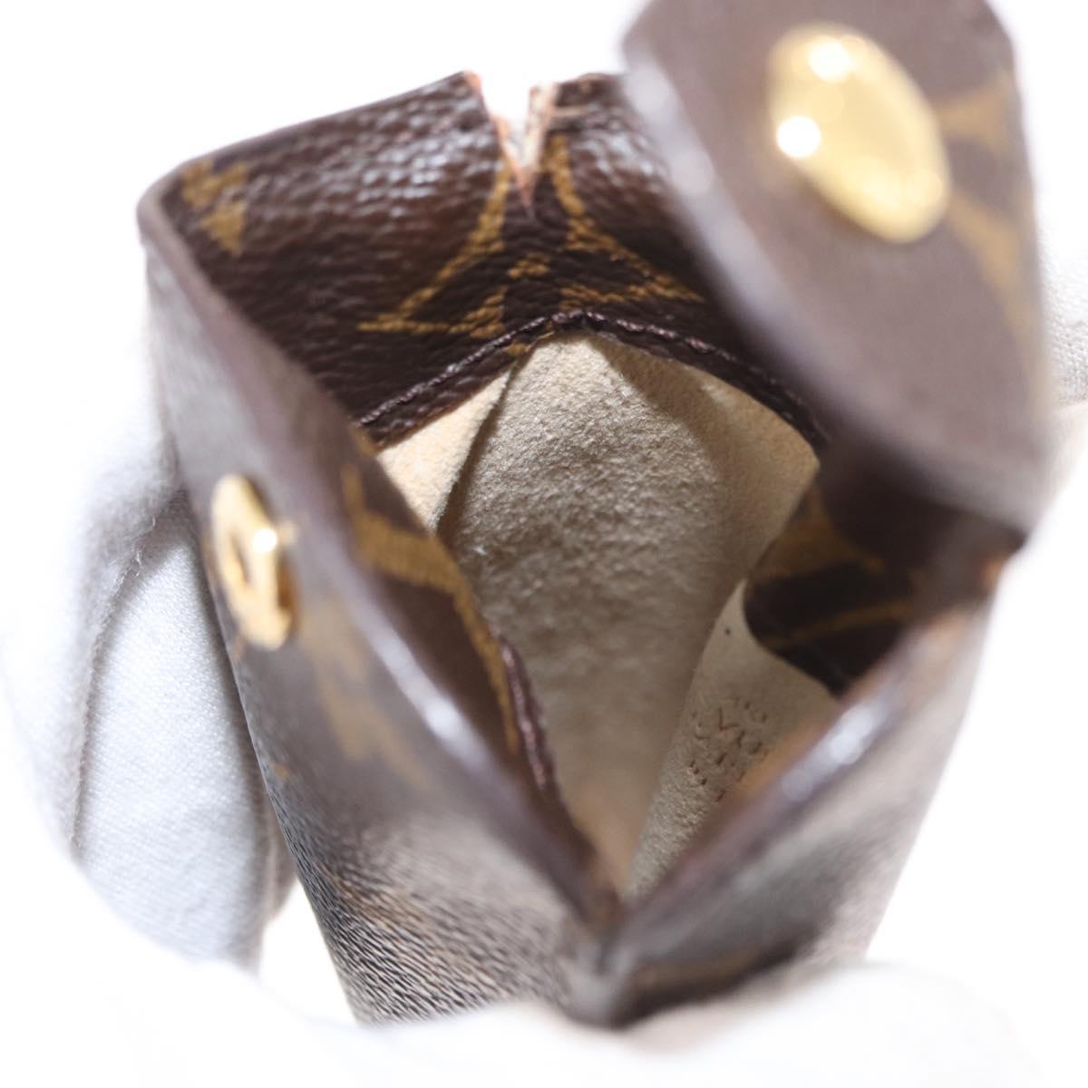 LOUIS VUITTON Monogram Etui Lunette PM Glasses Case M66545 LV Auth 154969