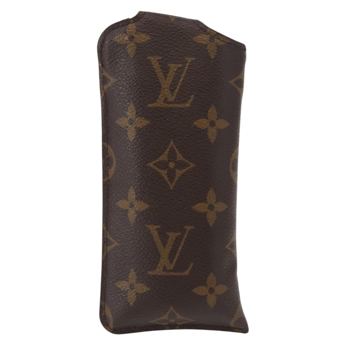 LOUIS VUITTON Monogram Etui Lunette PM Glasses Case M66545 LV Auth 154969