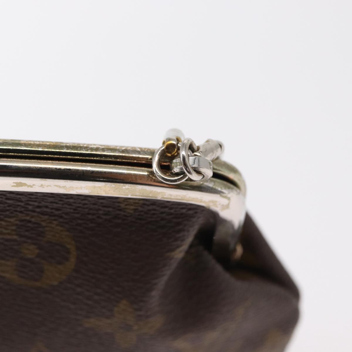 LOUIS VUITTON Monogram Bucket GM Accessory Pouch LV Auth 154970