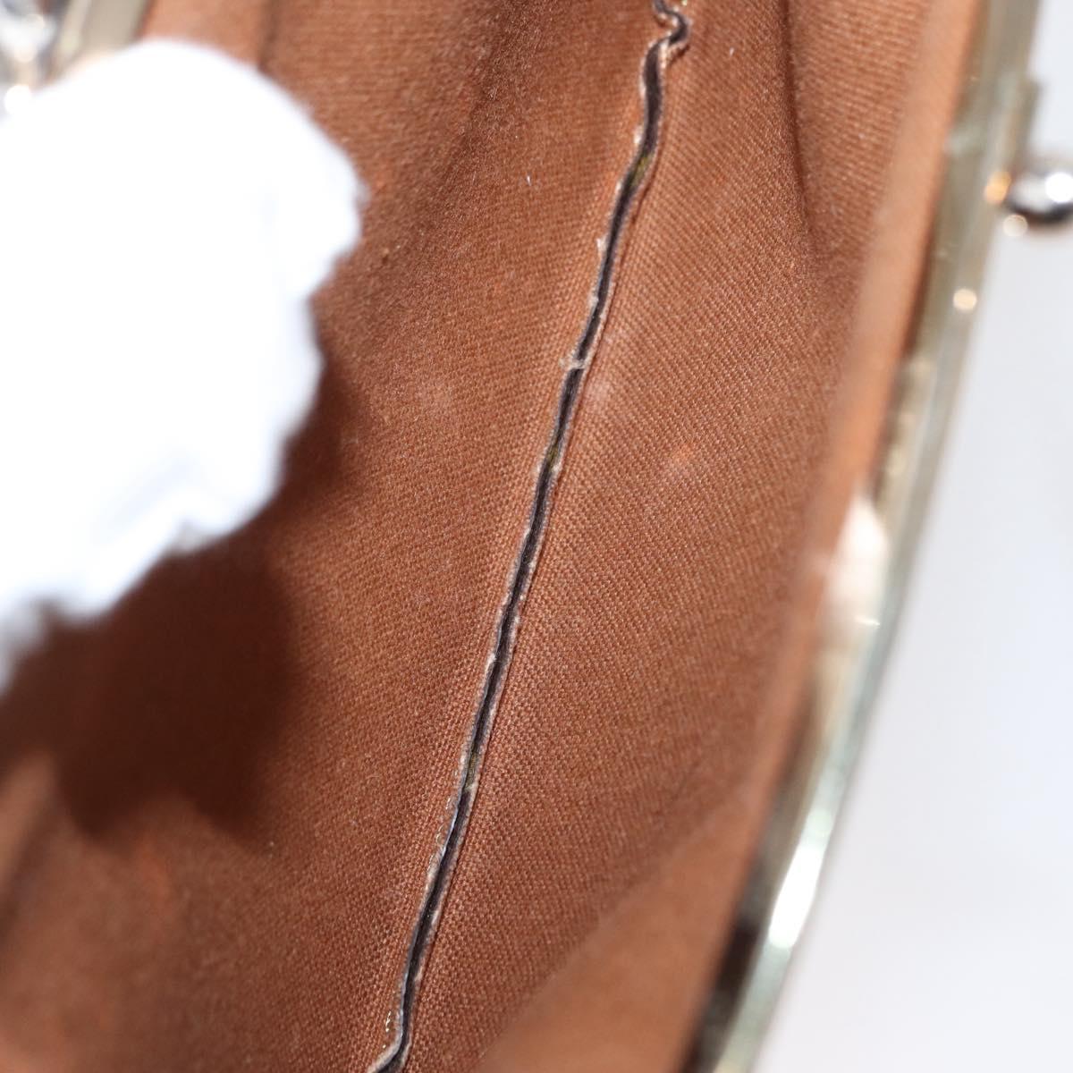 LOUIS VUITTON Monogram Bucket GM Accessory Pouch LV Auth 154970