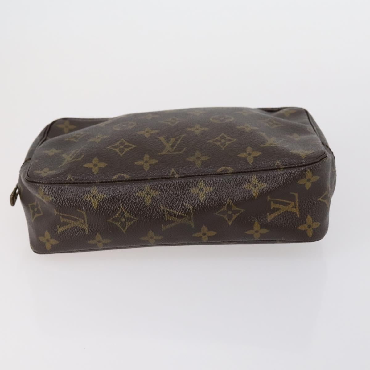 LOUIS VUITTON Monogram Clutch Bag 2 Set LV Auth 154971