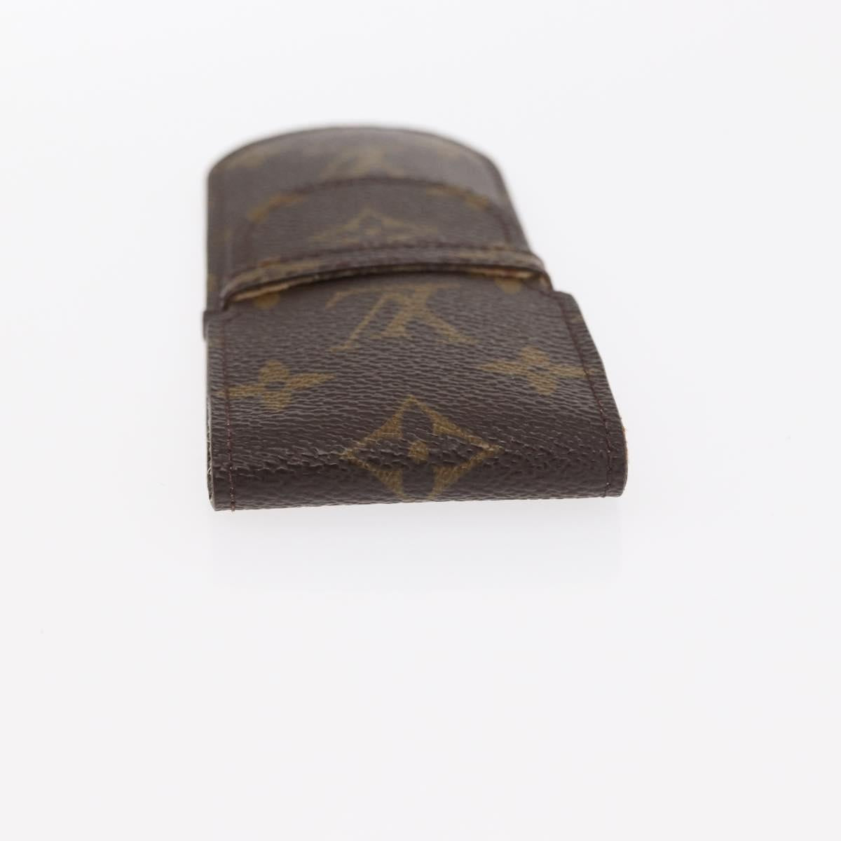 LOUIS VUITTON Monogram Etui Stilo Pen Case 2 Set M62990 LV Auth 154975