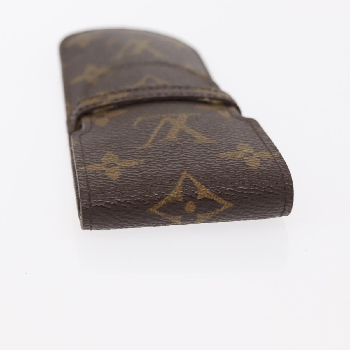 LOUIS VUITTON Monogram Etui Stilo Pen Case 2 Set M62990 LV Auth 154975