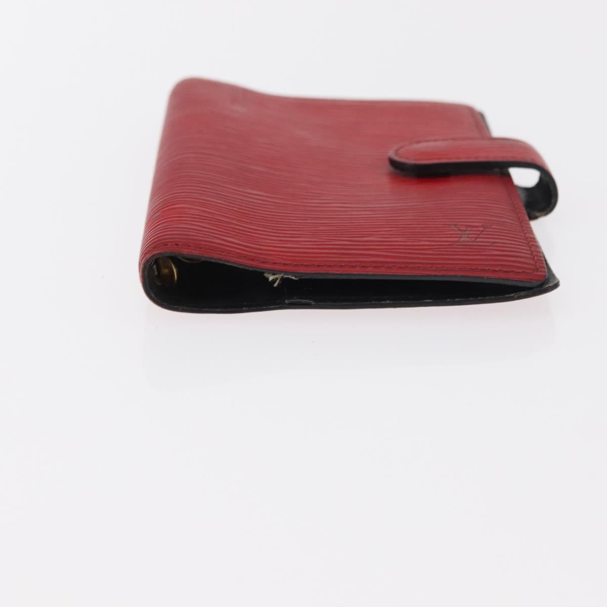 LOUIS VUITTON Monogram Epi Wallet 3 Set Red LV Auth 154976