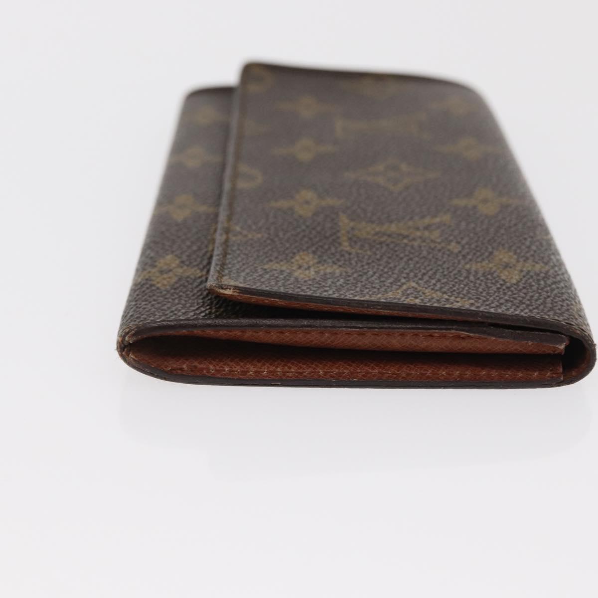LOUIS VUITTON Monogram Epi Wallet 3 Set Red LV Auth 154976