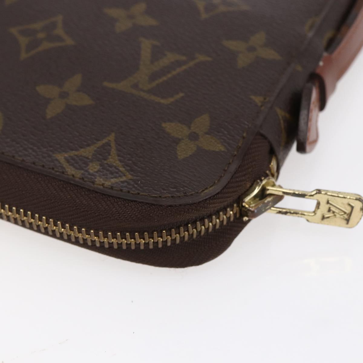 LOUIS VUITTON Monogram Poche Escapade Travel Case M60113 LV Auth 155001