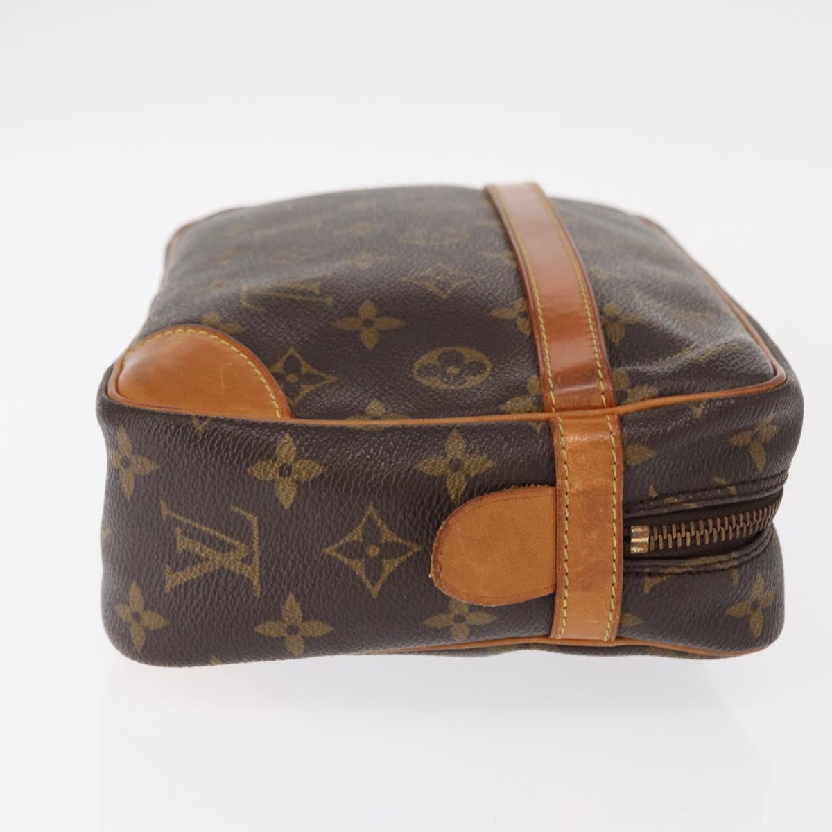 LOUIS VUITTON Monogram Compiegne 28 Clutch Bag M51845 LV Auth 155002
