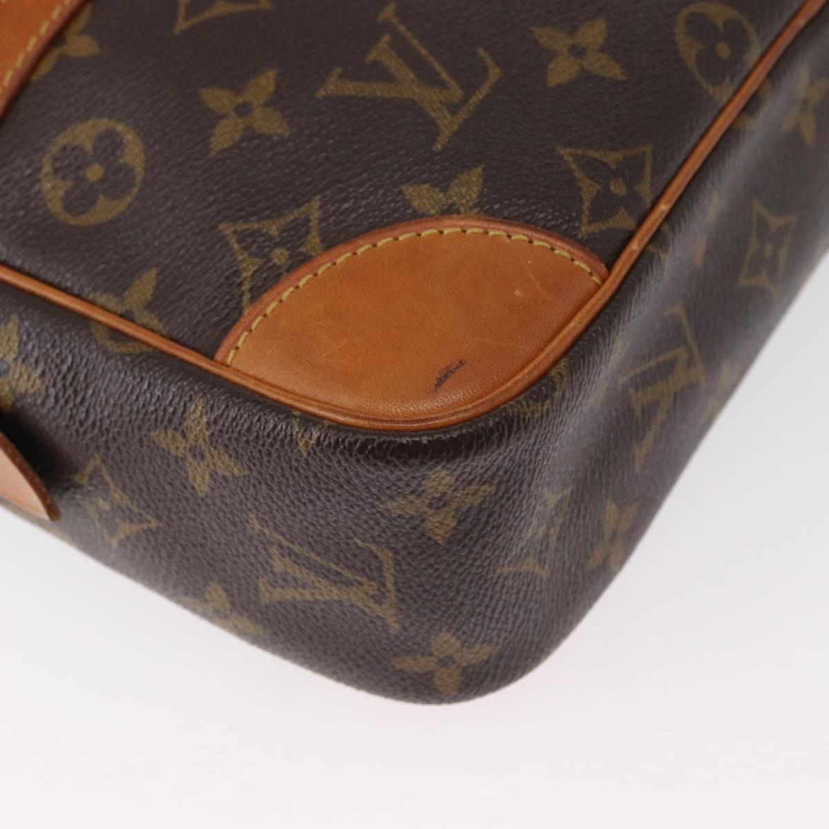LOUIS VUITTON Monogram Compiegne 28 Clutch Bag M51845 LV Auth 155002
