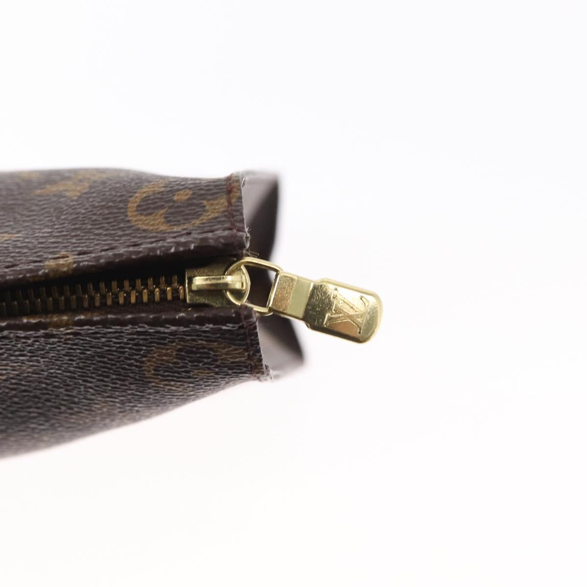 LOUIS VUITTON Monogram Poche Toilette 26 Pouch M47542 LV Auth 155004