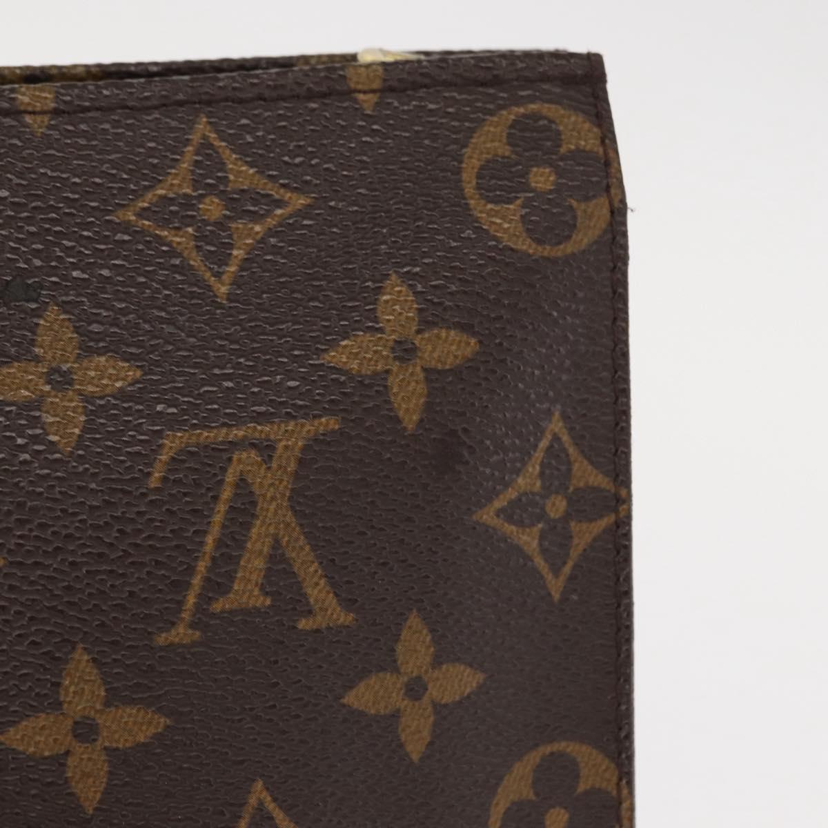 LOUIS VUITTON Monogram Poche Toilette 26 Pouch M47542 LV Auth 155004