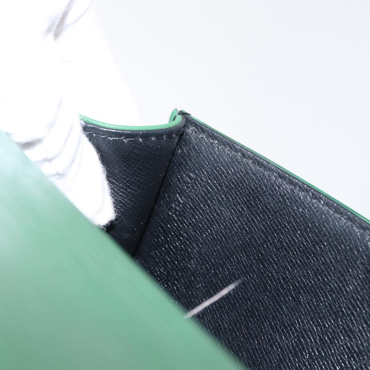 LOUIS VUITTON Epi Jena Clutch Bag Green M52724 LV Auth 155008