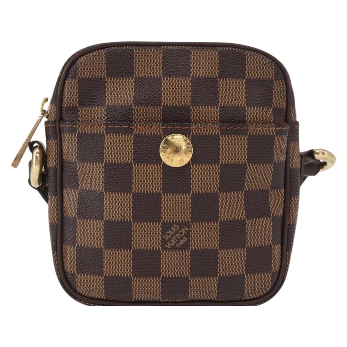 LOUIS VUITTON Damier Ebene lift Shoulder Bag N60009 LV Auth 155010
