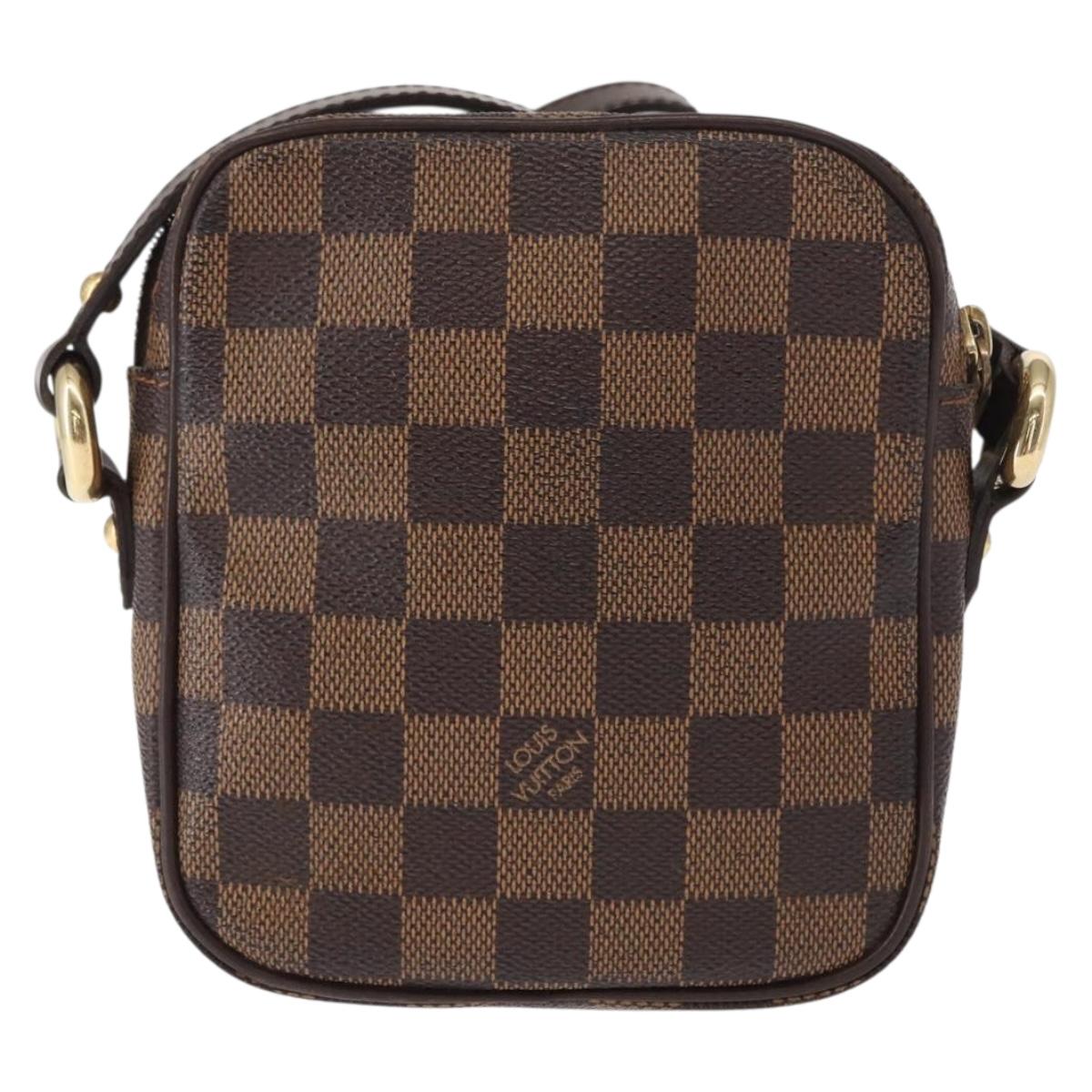 LOUIS VUITTON Damier Ebene lift Shoulder Bag N60009 LV Auth 155010