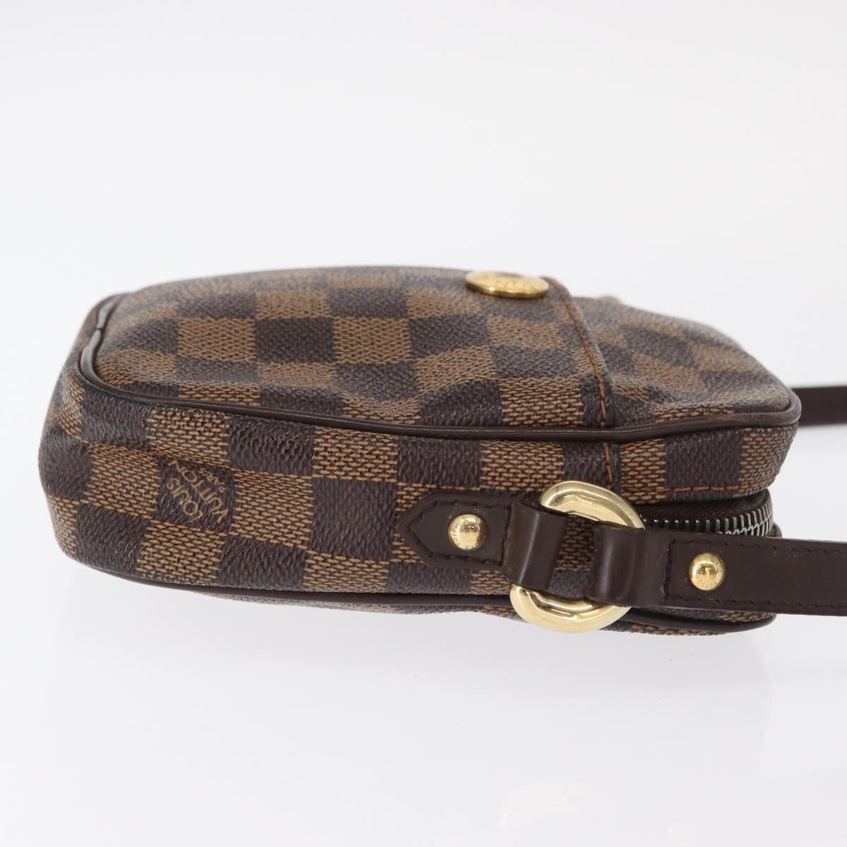 LOUIS VUITTON Damier Ebene lift Shoulder Bag N60009 LV Auth 155010