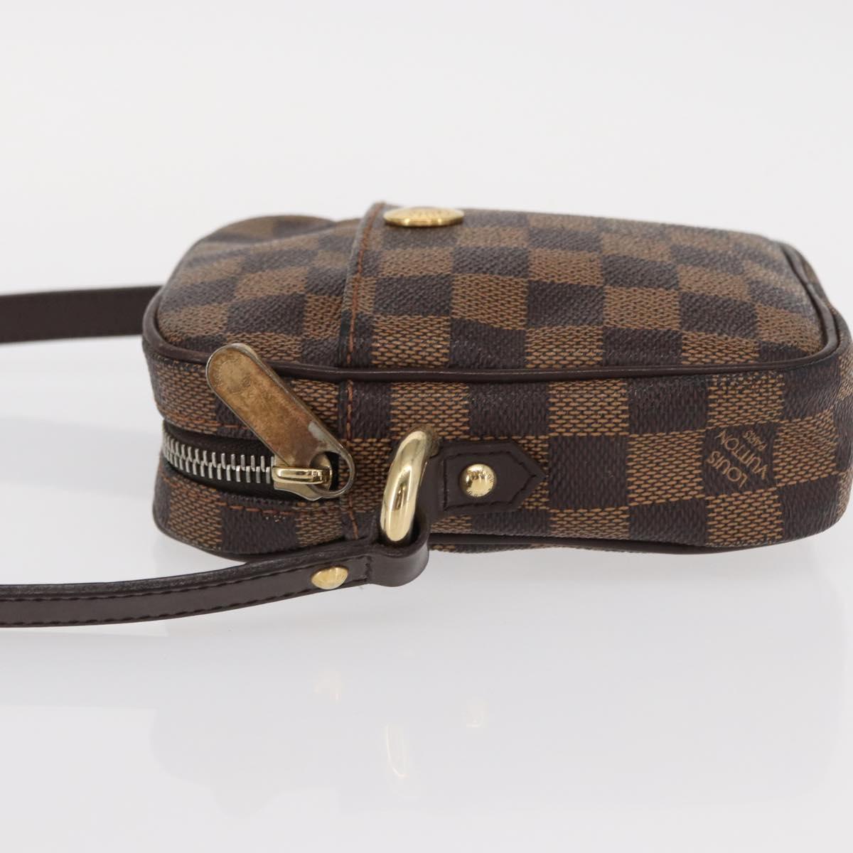 LOUIS VUITTON Damier Ebene lift Shoulder Bag N60009 LV Auth 155010