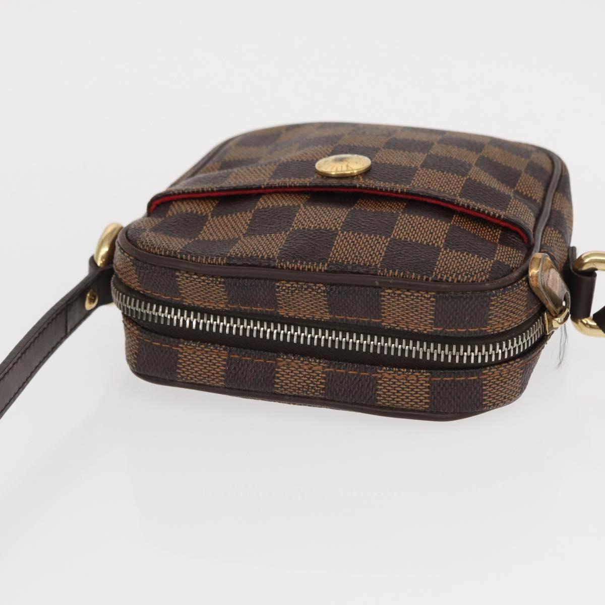 LOUIS VUITTON Damier Ebene lift Shoulder Bag N60009 LV Auth 155010