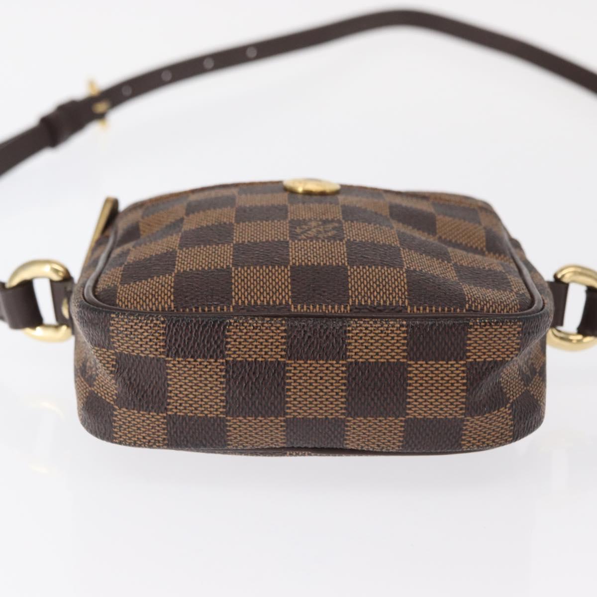 LOUIS VUITTON Damier Ebene lift Shoulder Bag N60009 LV Auth 155010