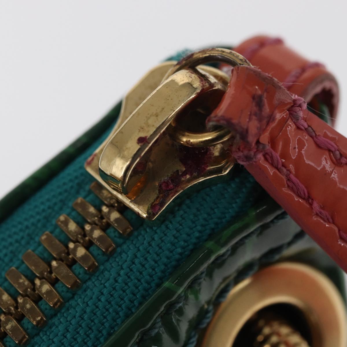 LOUIS VUITTON Monogram Bonbon Richard Prince Pochette Green M95748 Auth 155012