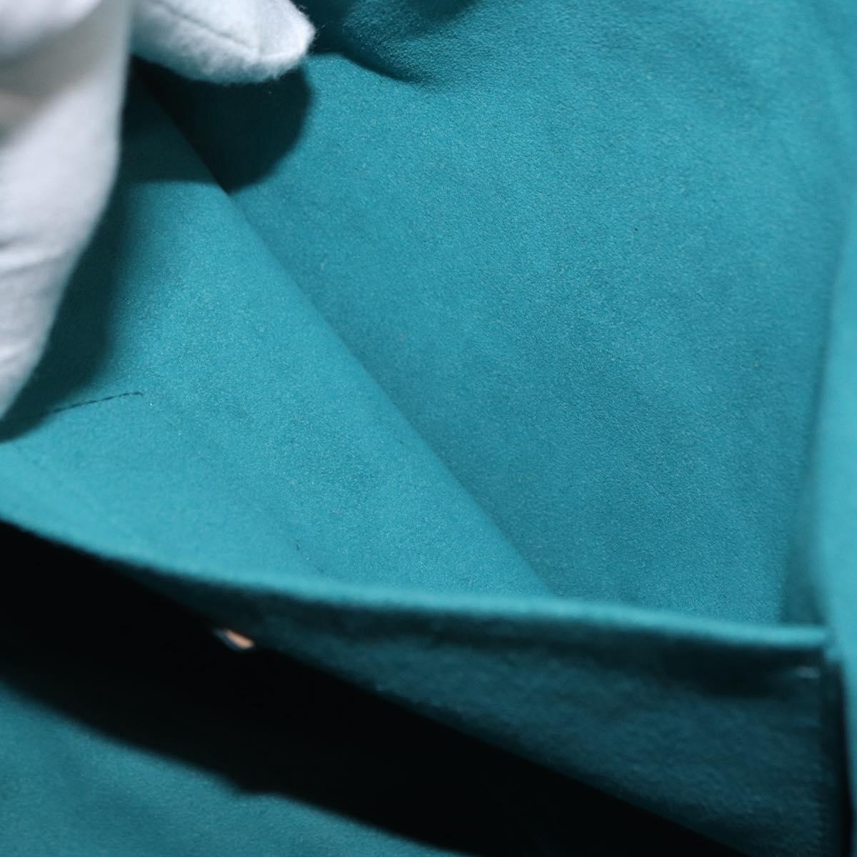 LOUIS VUITTON Monogram Bonbon Richard Prince Pochette Green M95748 Auth 155012