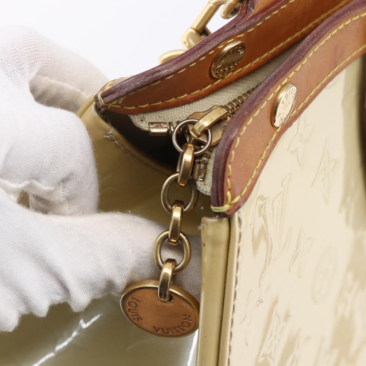 LOUIS VUITTON Monogram Vernis Blair MM Bag 2way Broncorail M91456 LV Auth 155014