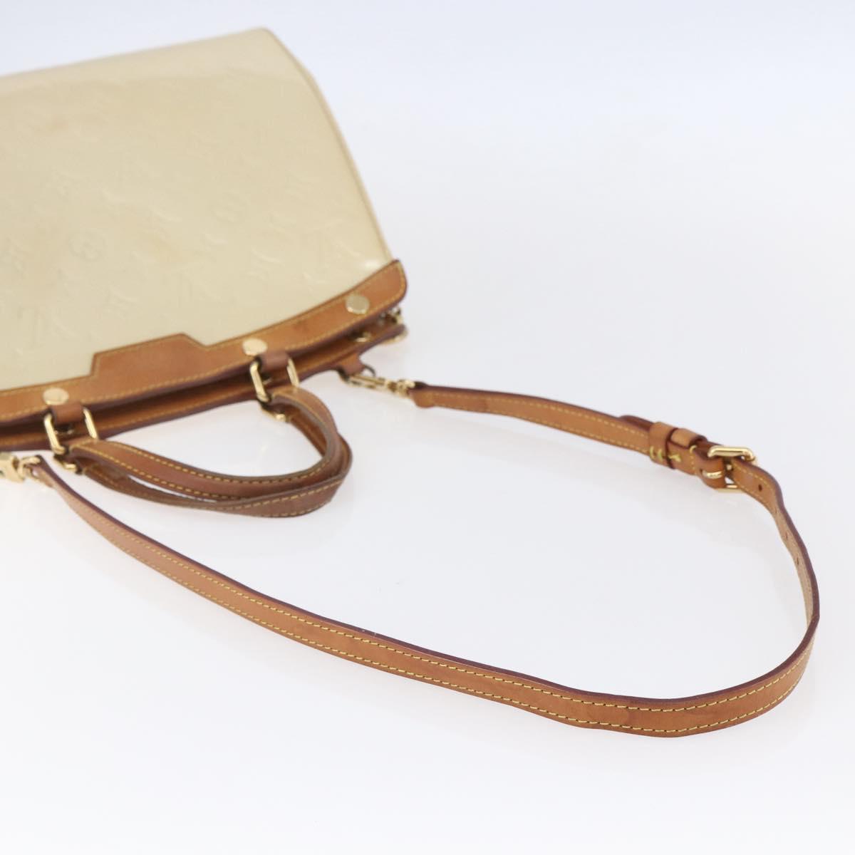 LOUIS VUITTON Monogram Vernis Blair MM Bag 2way Broncorail M91456 LV Auth 155014