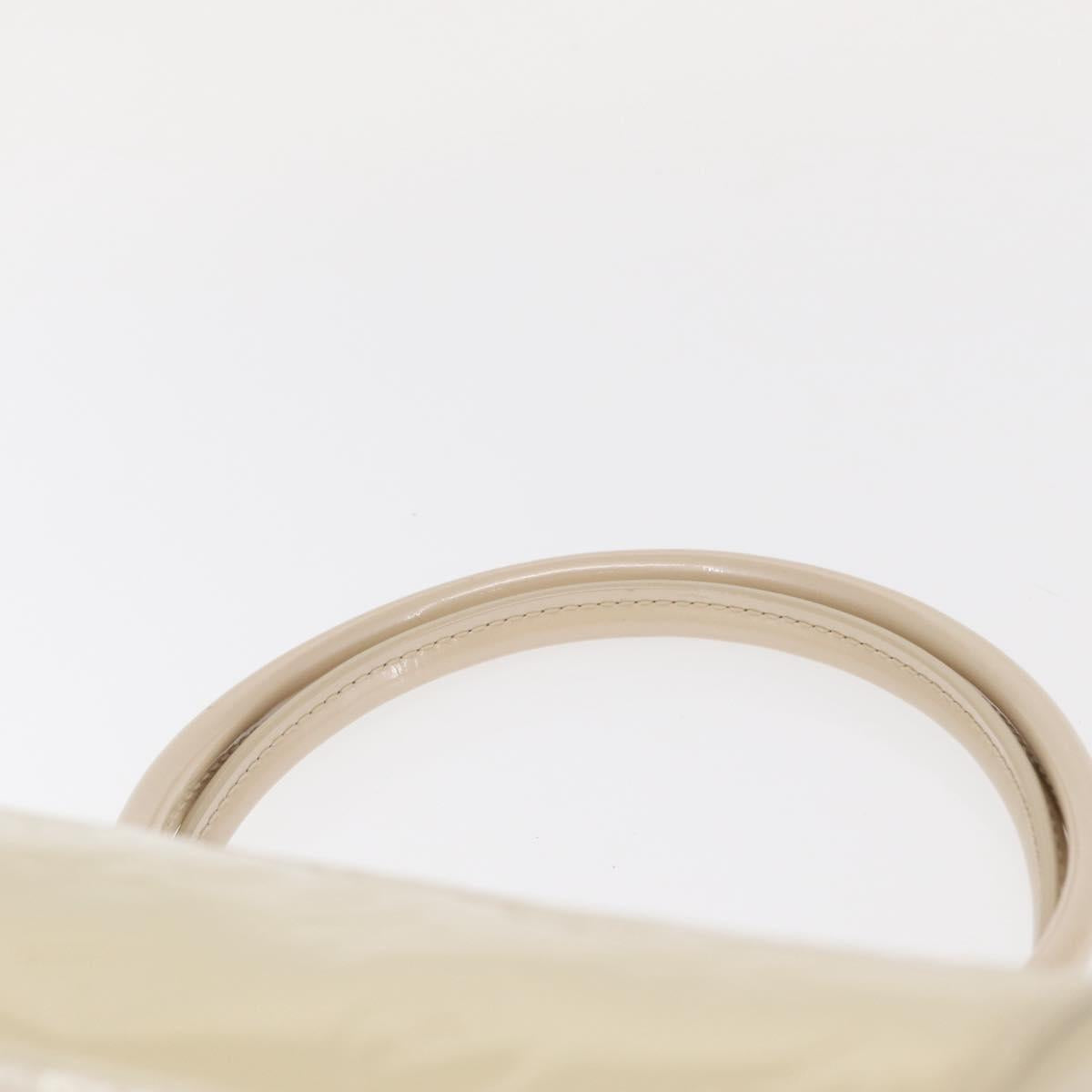 LOUIS VUITTON Vernis Sherwood PM Hand Bag Broncorail M91491 LV Auth 155021