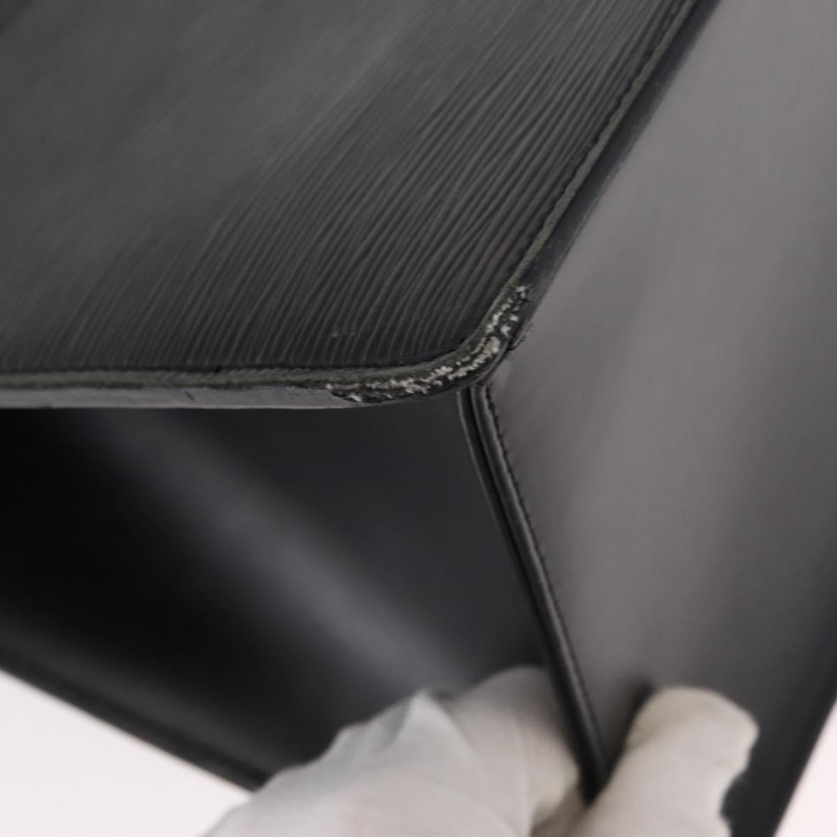 LOUIS VUITTON Epi Riviera Hand Bag Noir Black M48182 LV Auth 155023