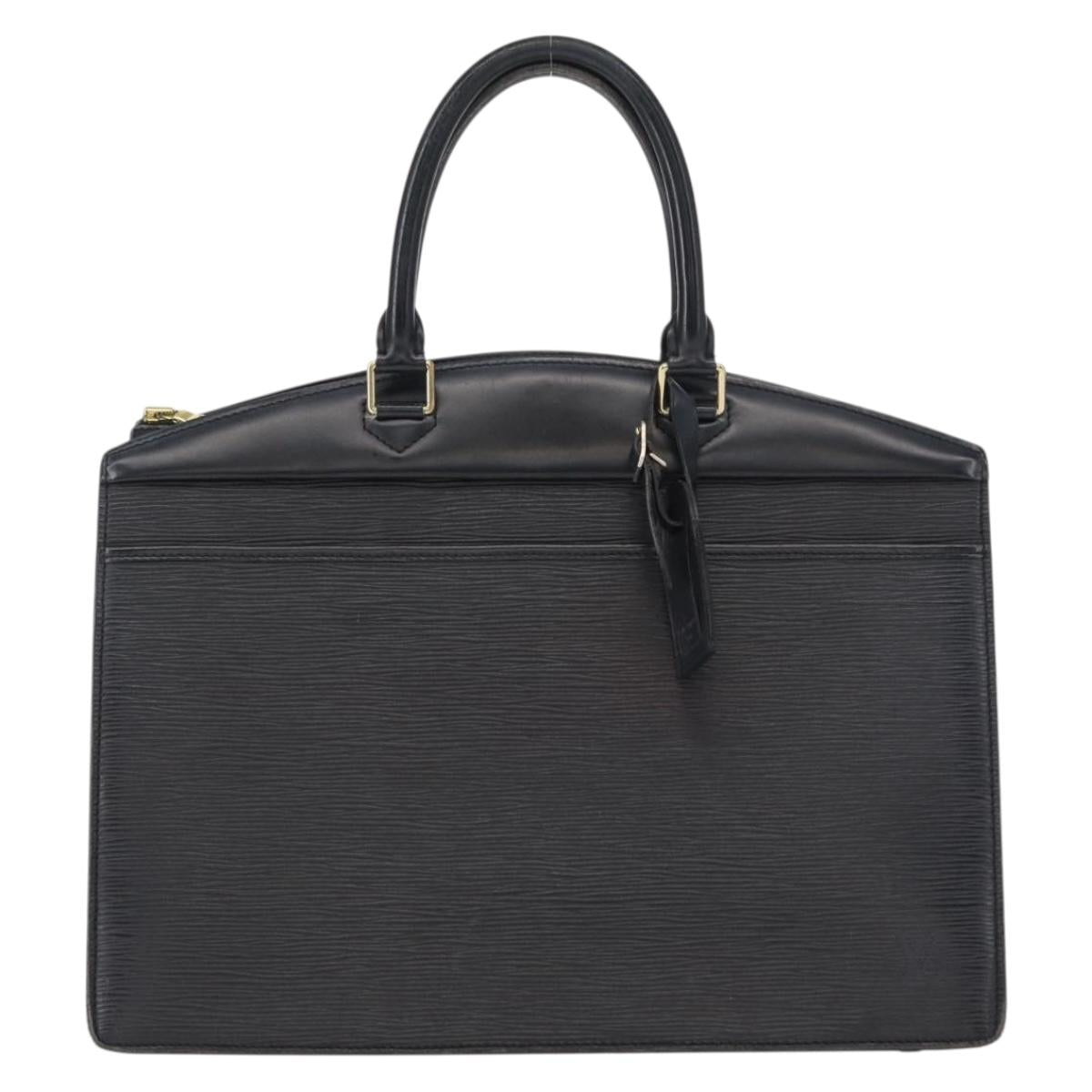 LOUIS VUITTON Epi Riviera Hand Bag Noir Black M48182 LV Auth 155023