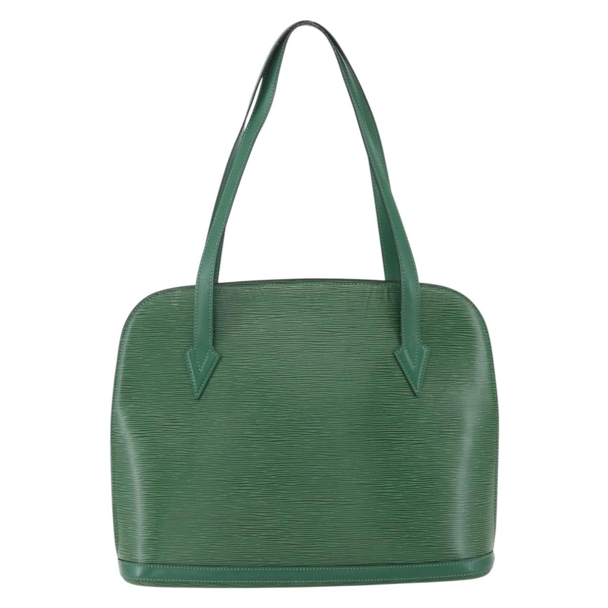 LOUIS VUITTON Epi Lussac Shoulder Bag Green M52284 LV Auth 155025