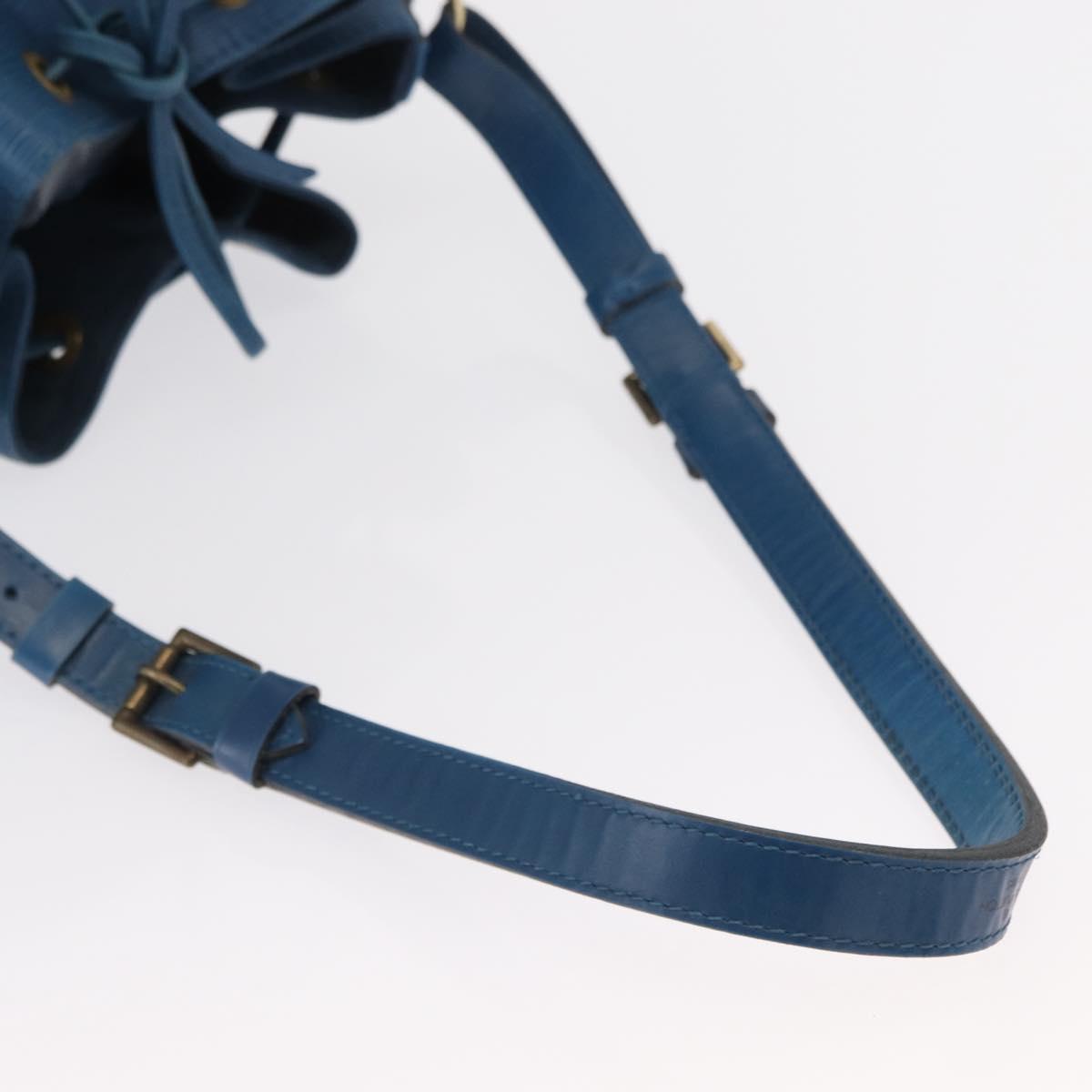 LOUIS VUITTON Epi Noe Shoulder Bag Toledo Blue M44005 LV Auth 155026