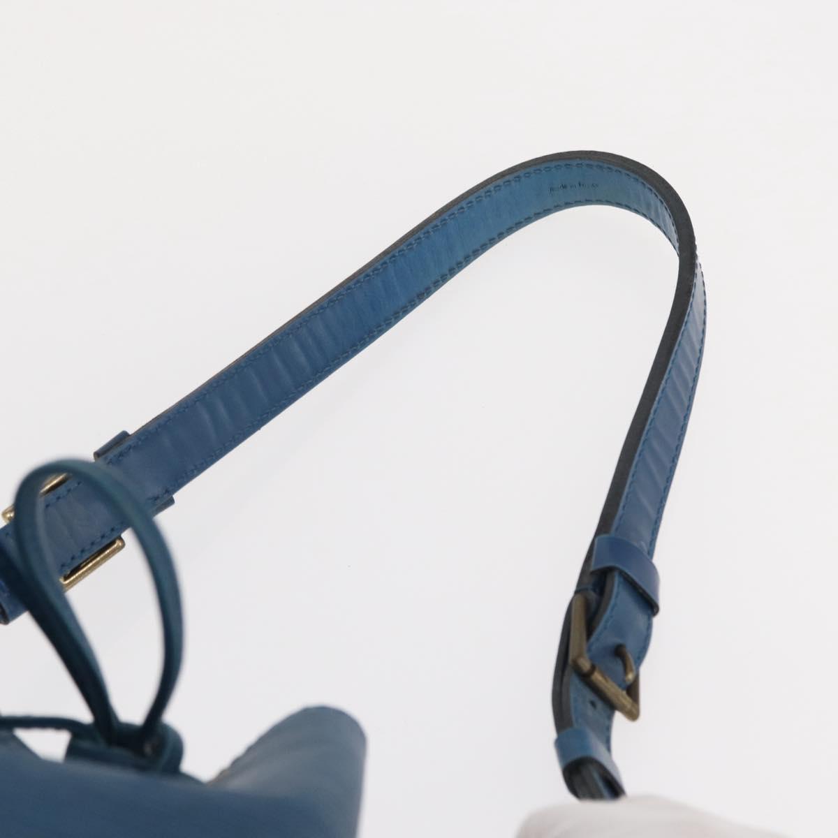 LOUIS VUITTON Epi Noe Shoulder Bag Toledo Blue M44005 LV Auth 155026