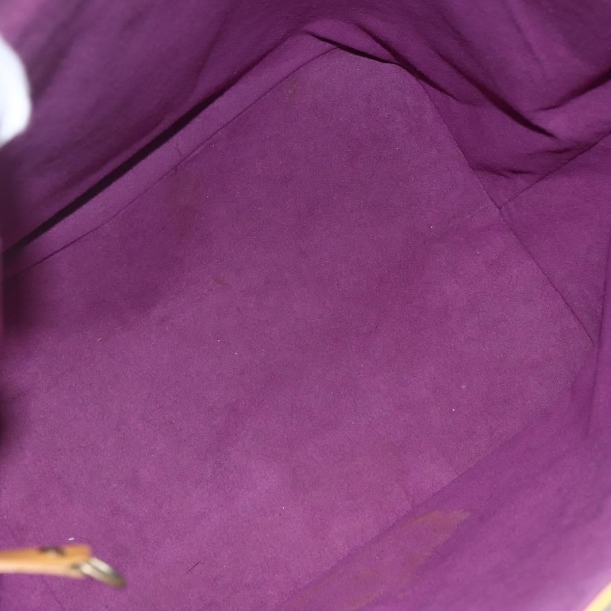 LOUIS VUITTON Epi Petit Noe Shoulder Bag Yellow M44109 LV Auth 155027