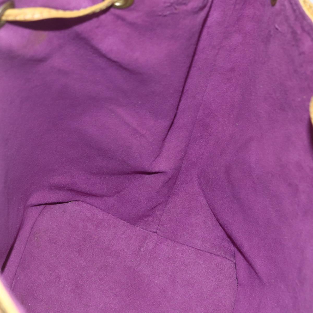 LOUIS VUITTON Epi Petit Noe Shoulder Bag Yellow M44109 LV Auth 155027