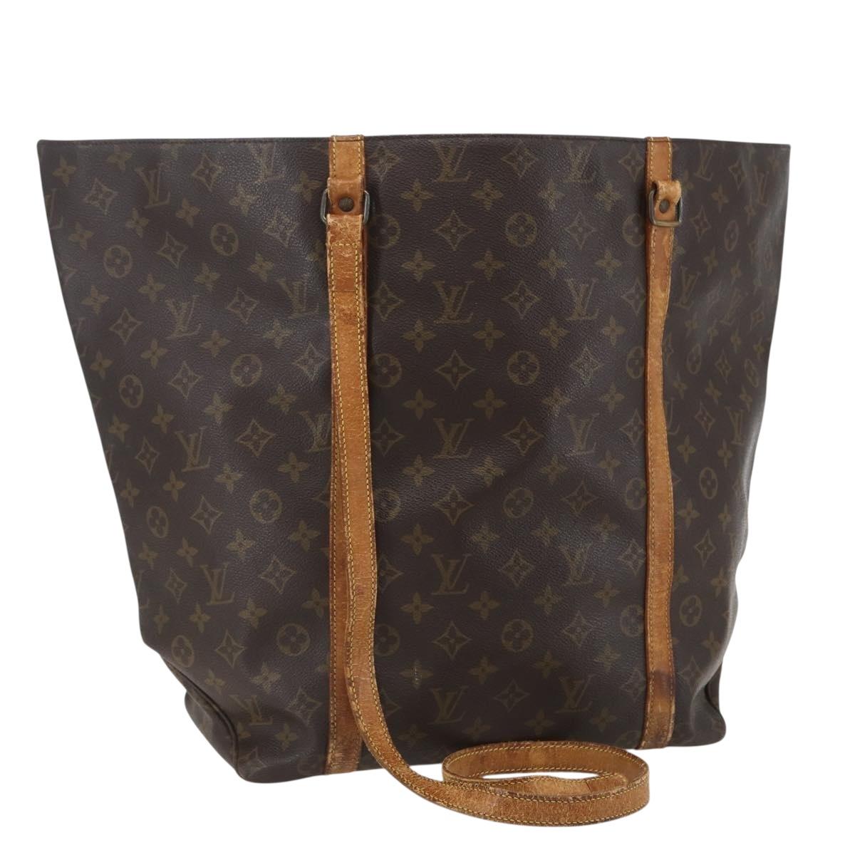 LOUIS VUITTON Monogram Sac Shopping GM Tote Bag M51110 LV Auth 155033