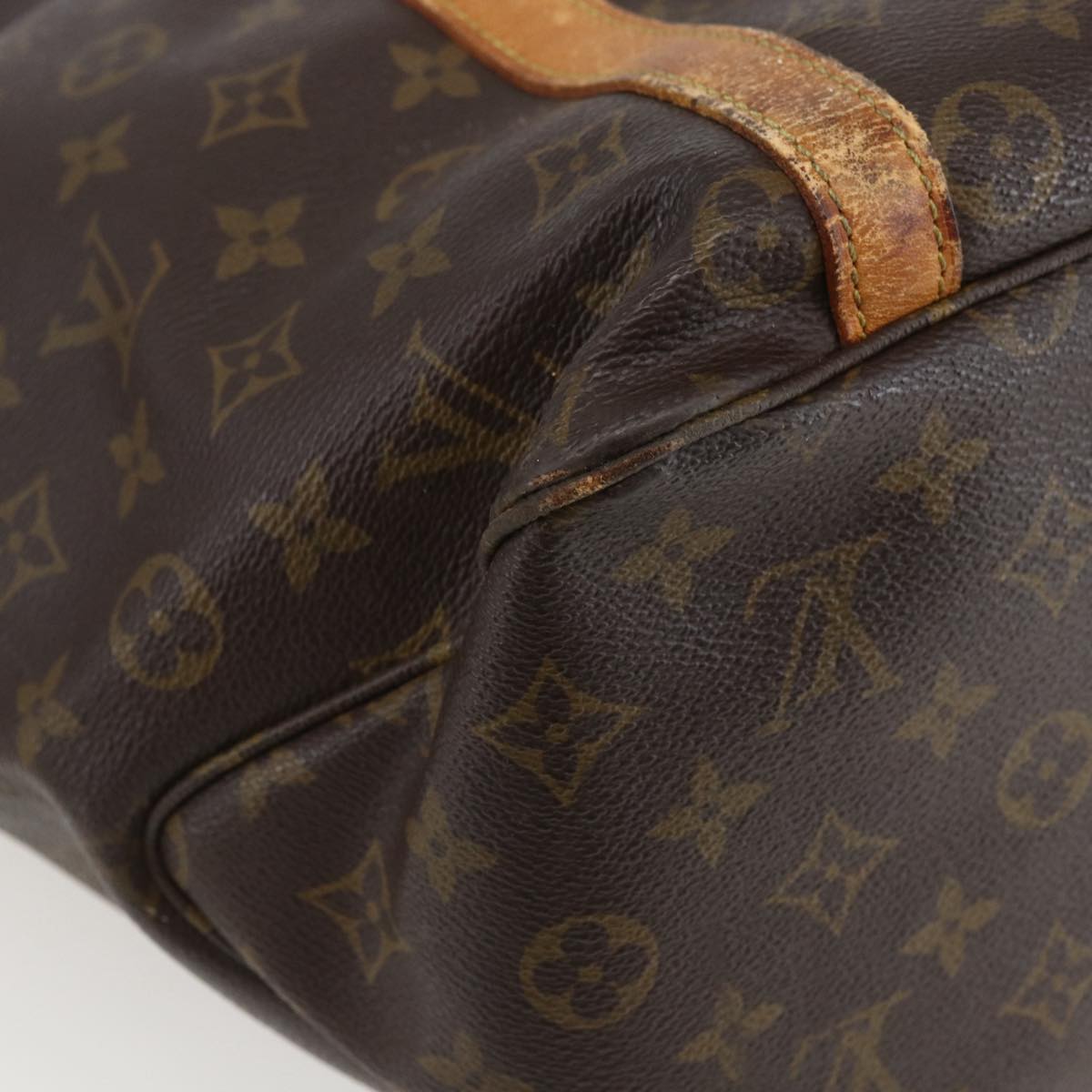 LOUIS VUITTON Monogram Sac Shopping GM Tote Bag M51110 LV Auth 155033