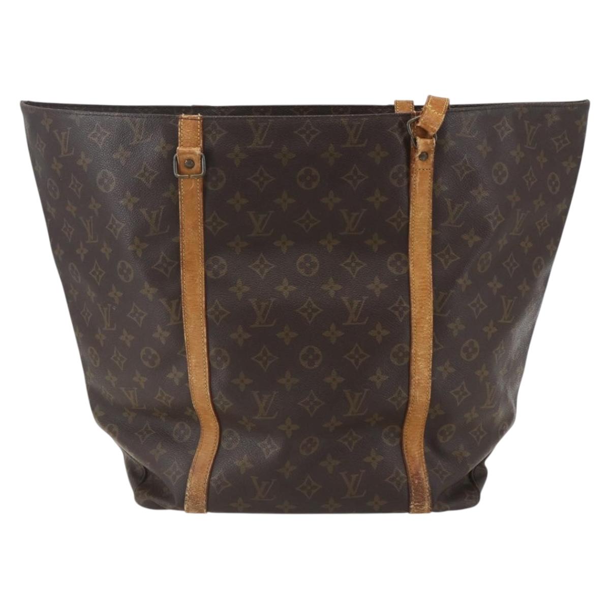 LOUIS VUITTON Monogram Sac Shopping GM Tote Bag M51110 LV Auth 155033