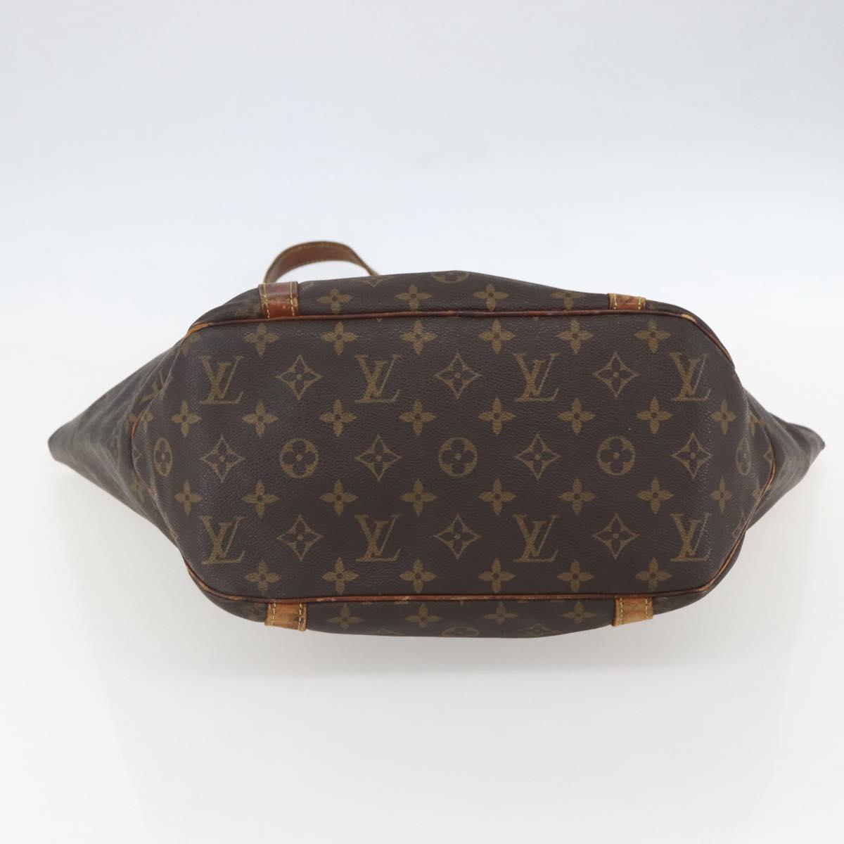 LOUIS VUITTON Monogram Sac Shopping Tote Bag M51108 LV Auth 155034