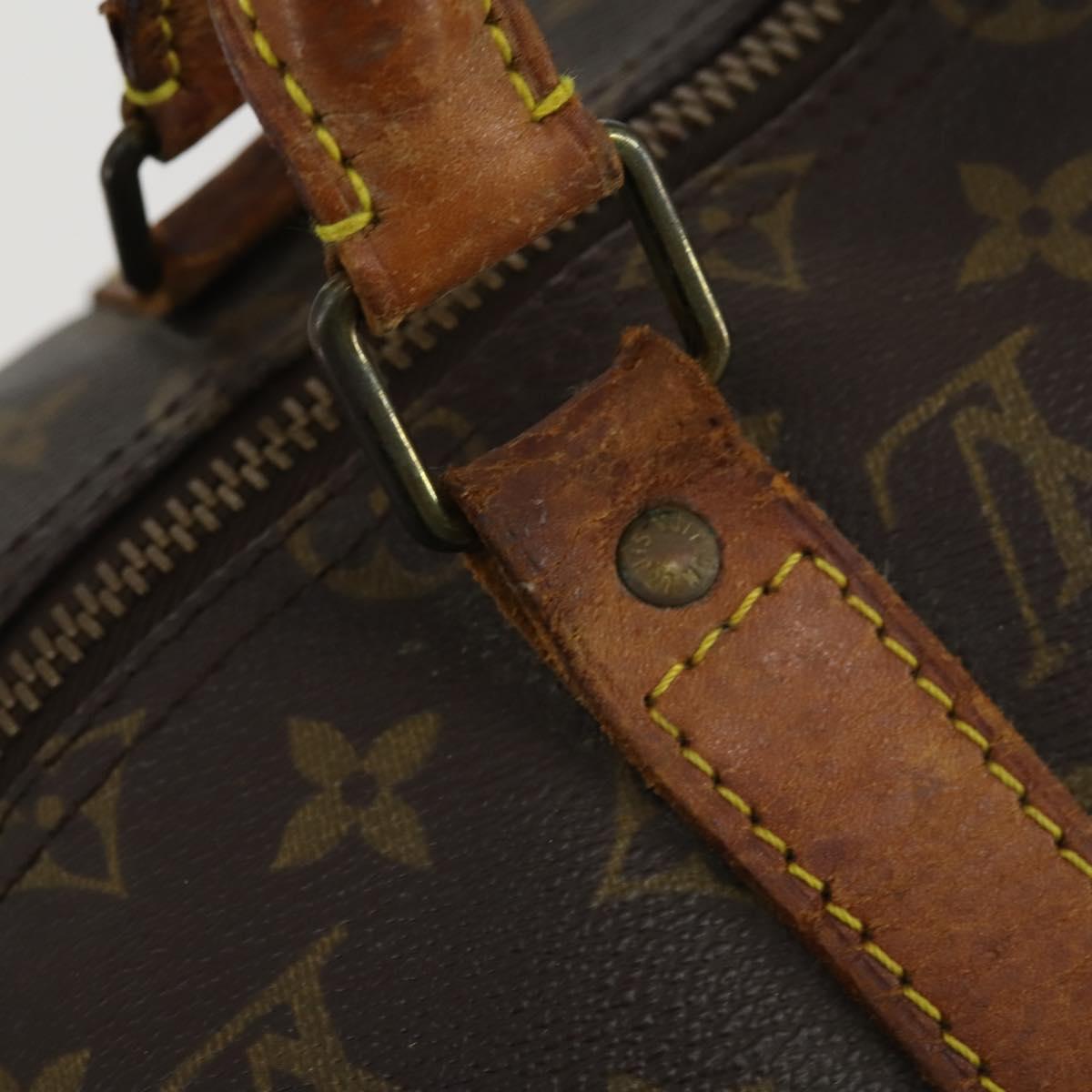 LOUIS VUITTON Monogram Keepall 50 Boston Bag M41426 LV Auth 155038