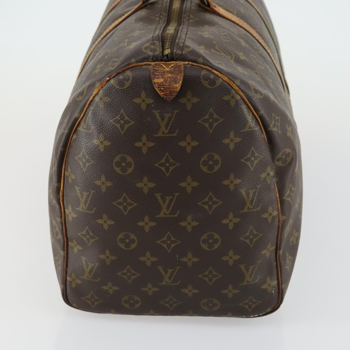 LOUIS VUITTON Monogram Keepall 50 Boston Bag M41426 LV Auth 155038