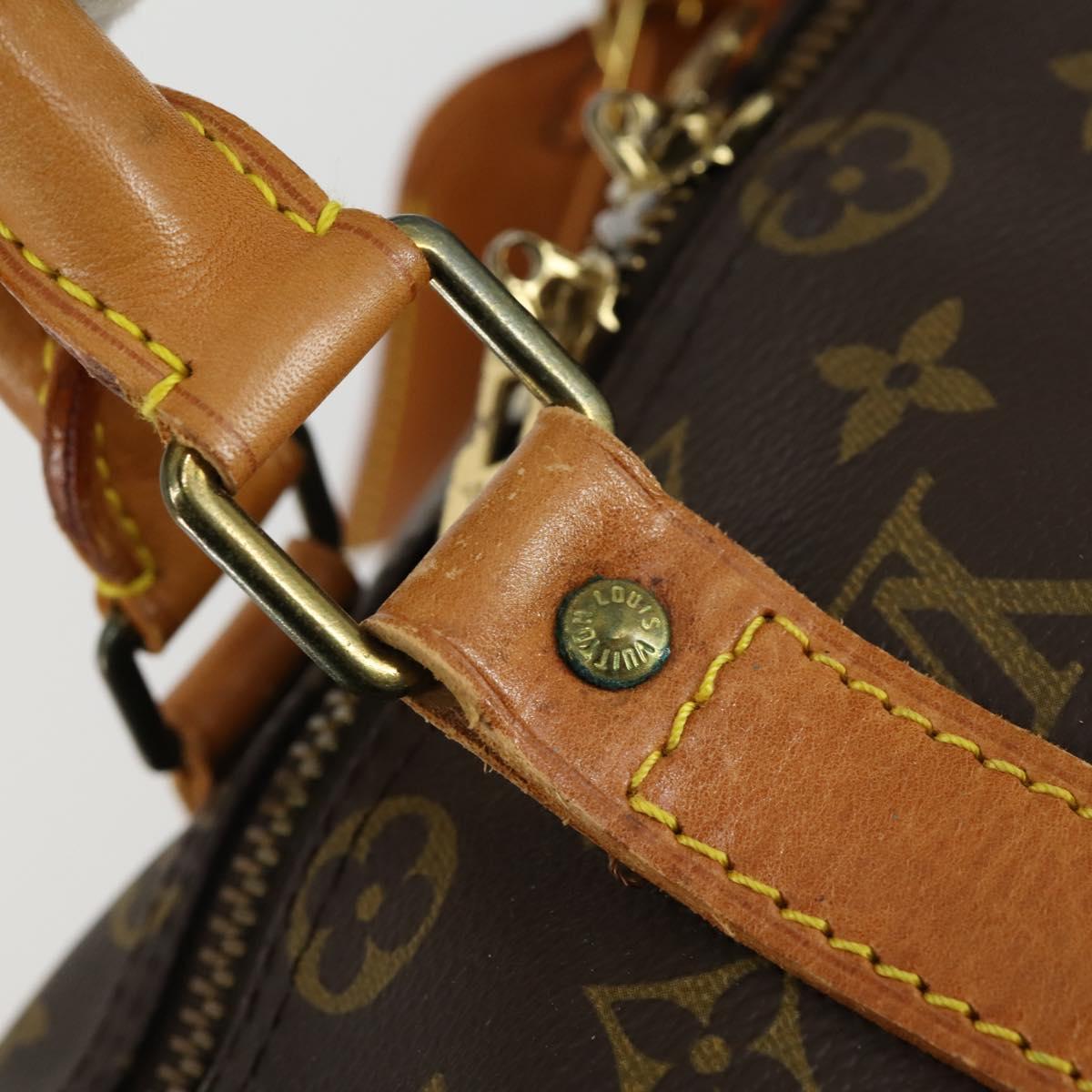 LOUIS VUITTON Monogram Keepall 45 Boston Bag M41428 LV Auth 155039