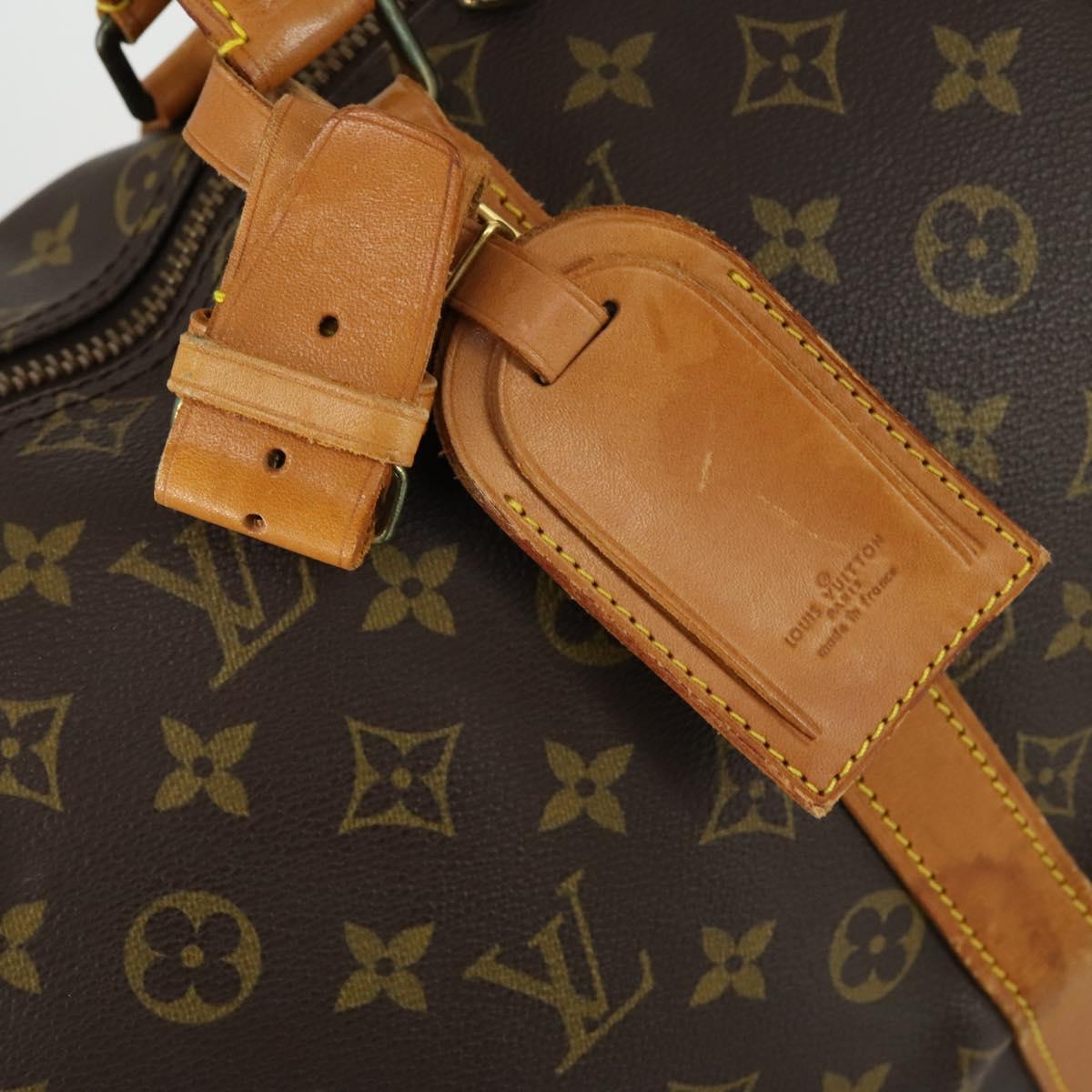 LOUIS VUITTON Monogram Keepall 45 Boston Bag M41428 LV Auth 155039