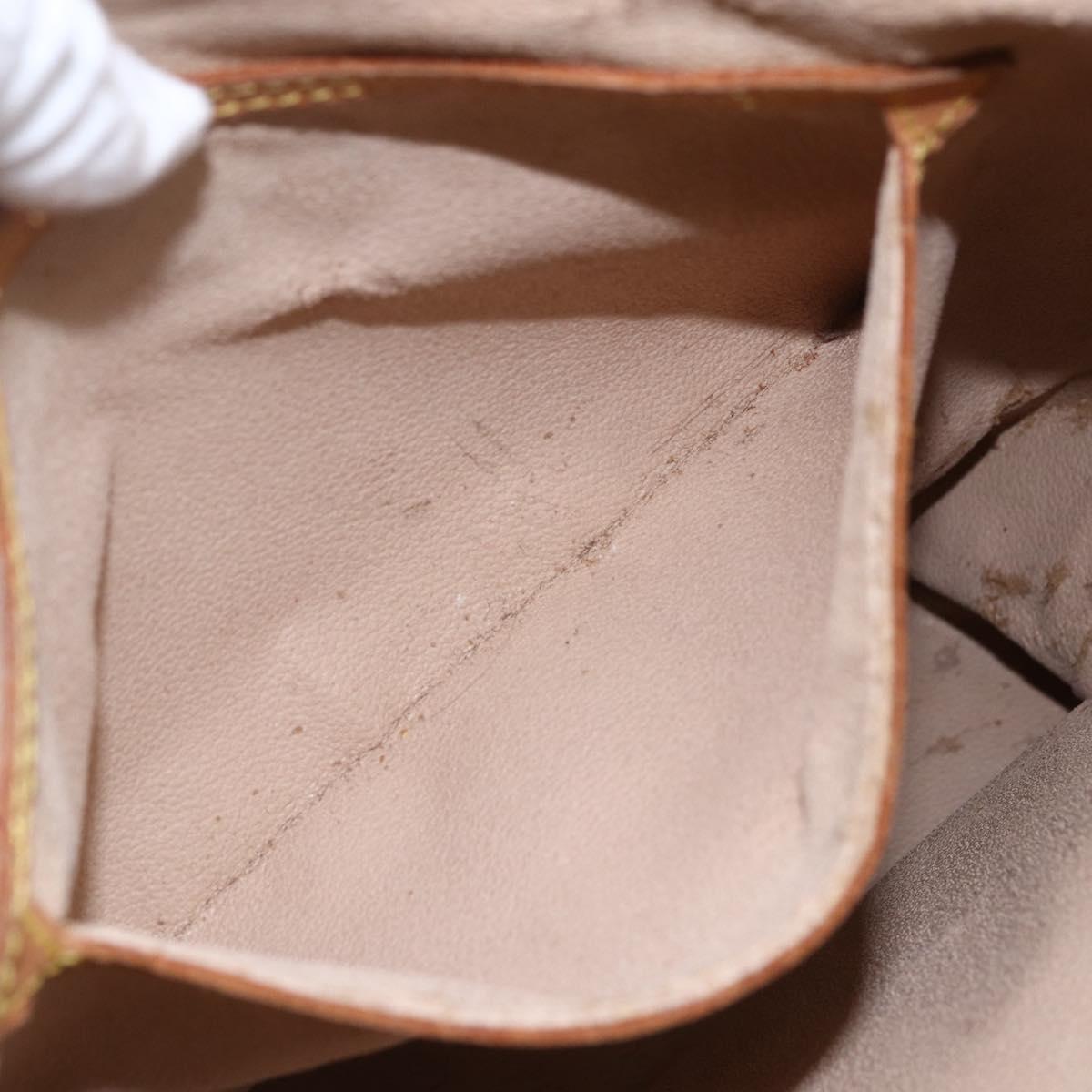 LOUIS VUITTON Monogram Bucket GM Shoulder Bag M42236 LV Auth 155041