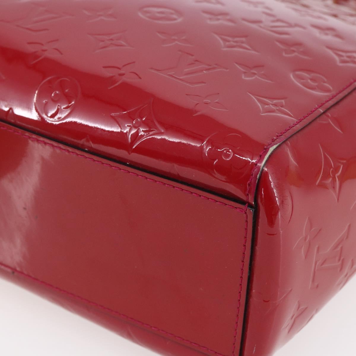 LOUIS VUITTON Monogram Vernis Catalina NS Bag Rose Andian M90013 LV Auth 155043