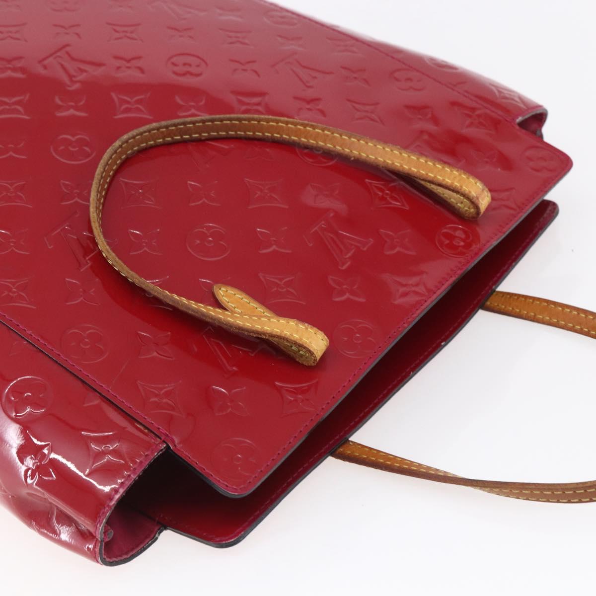 LOUIS VUITTON Monogram Vernis Catalina NS Bag Rose Andian M90013 LV Auth 155043