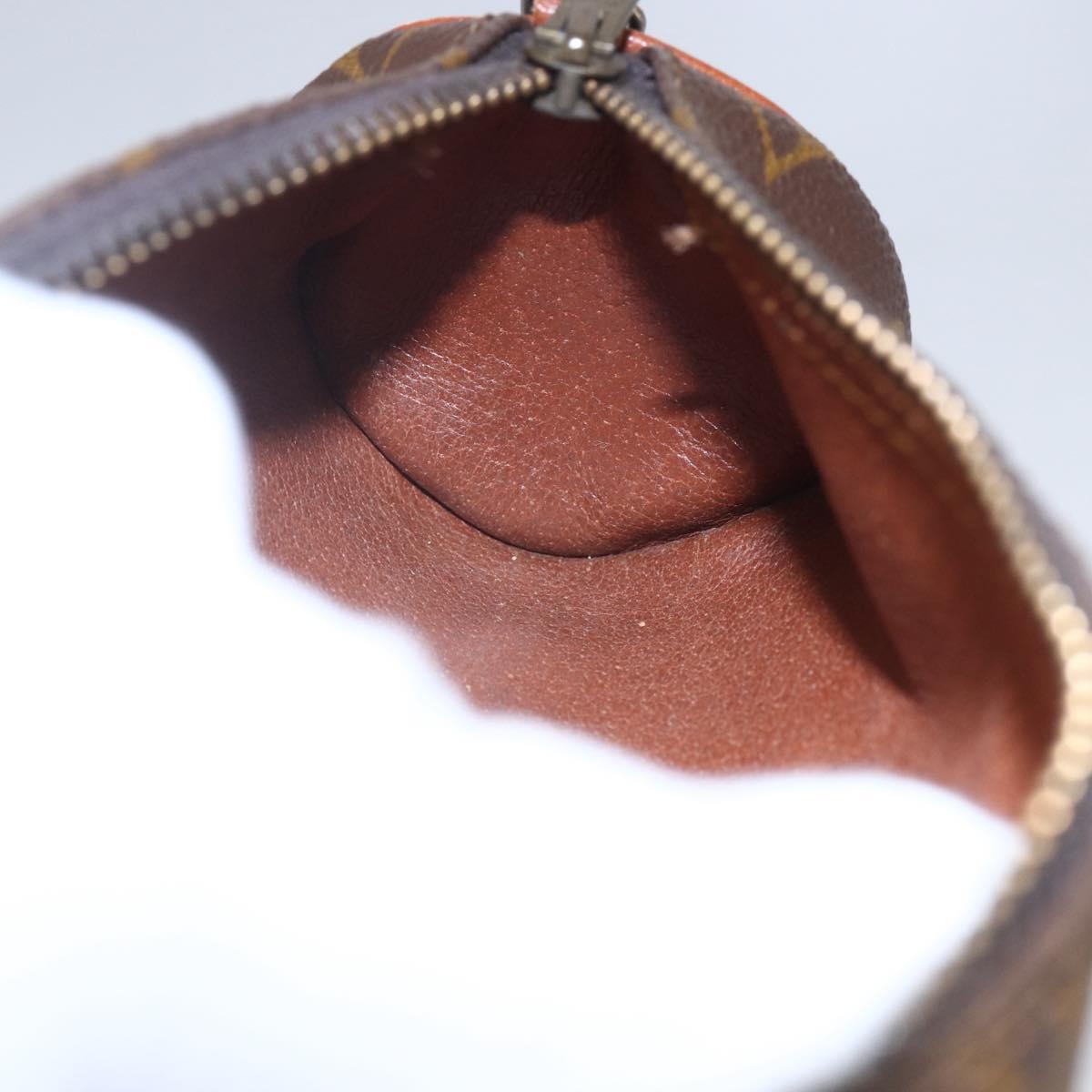 LOUIS VUITTON Monogram Papillon Pouch Vintage LV Auth 155045