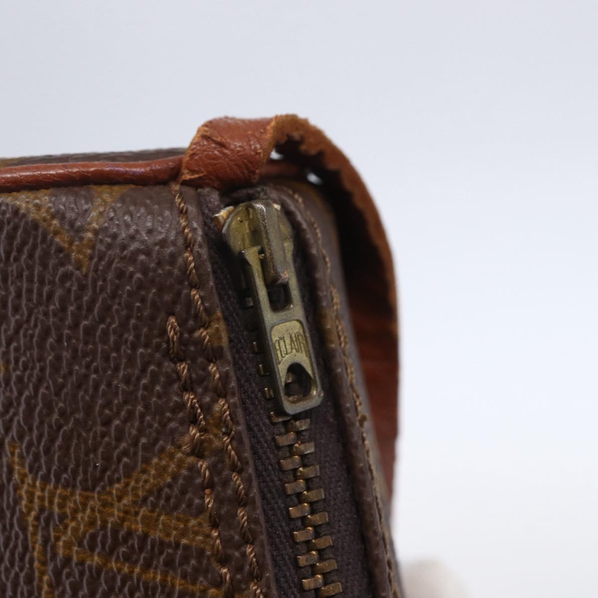 LOUIS VUITTON Monogram Papillon Pouch Vintage LV Auth 155046