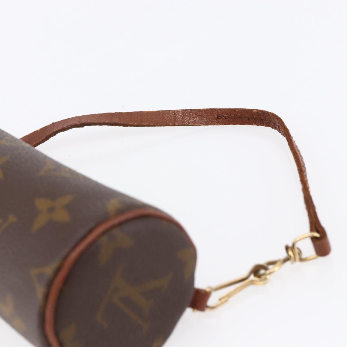 LOUIS VUITTON Monogram Papillon Pouch Vintage LV Auth 155046