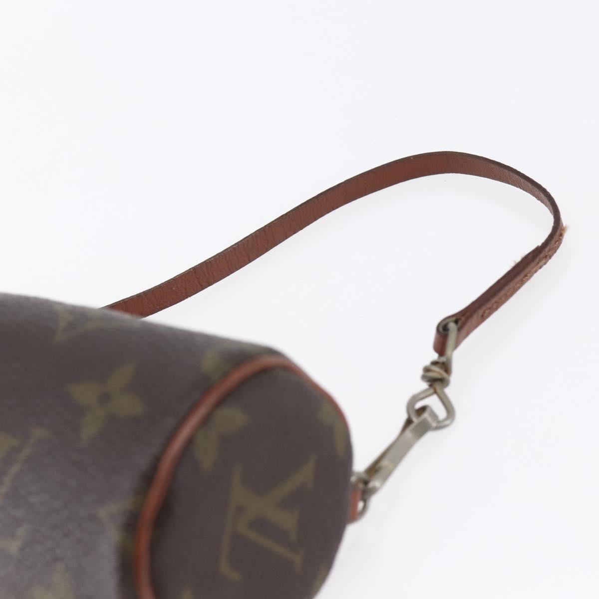 LOUIS VUITTON Monogram Papillon Pouch LV Auth 155047