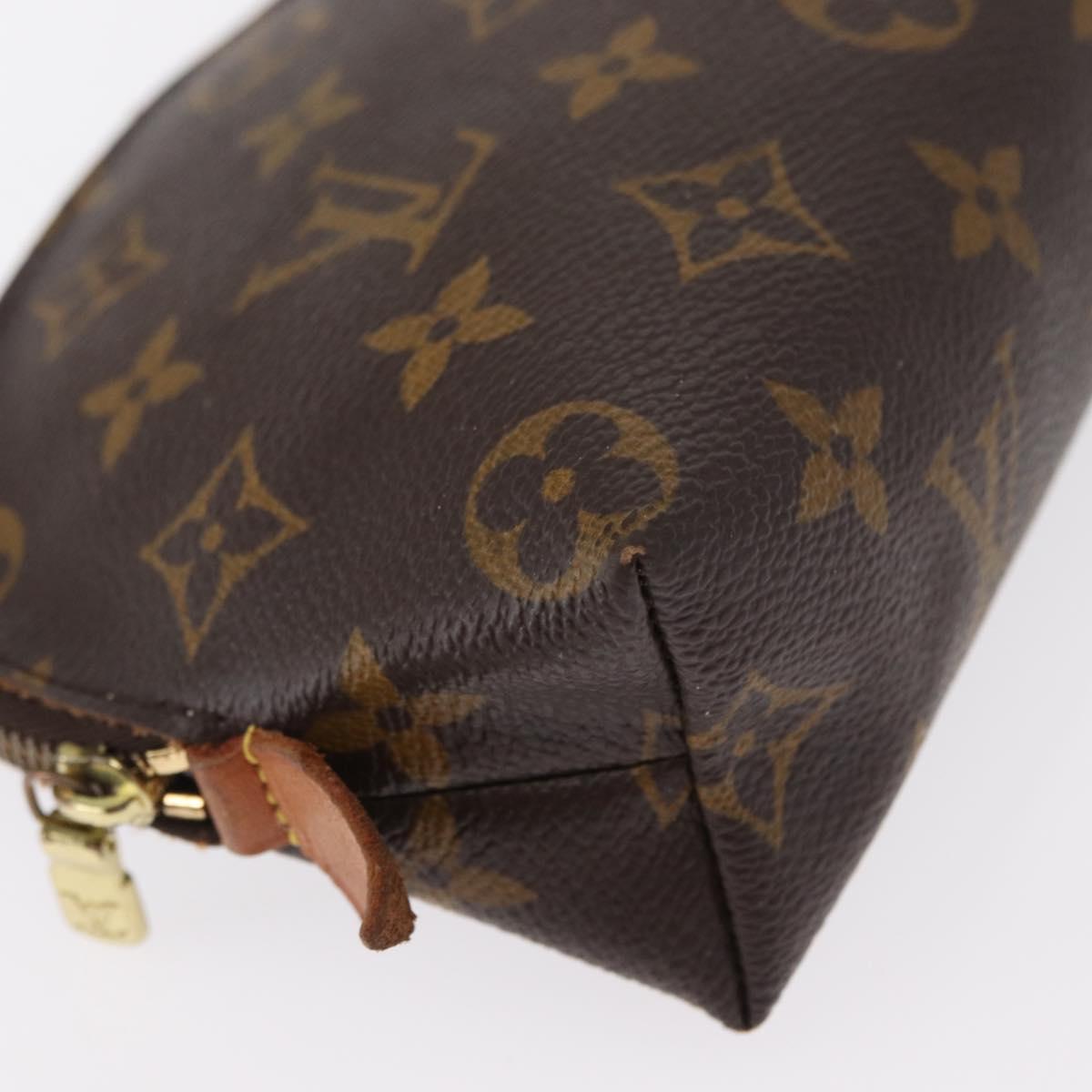 LOUIS VUITTON Monogram Pochette Cosmetic PM Pouch M43998 LV Auth 155048